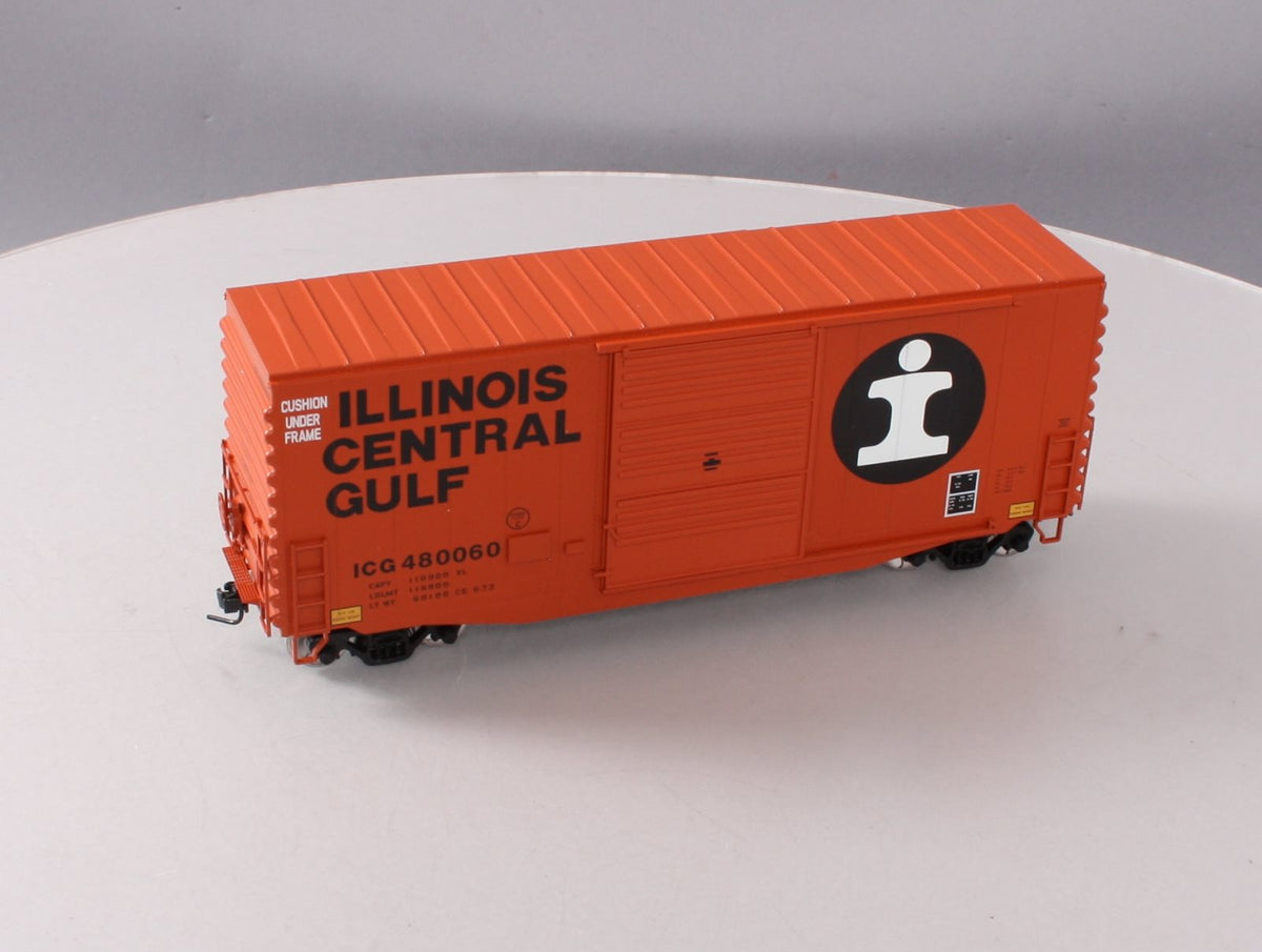 Atlas 857-1 O Scale Illinois Central Gulf Box Car #480060 (2-Rail) LN/Box