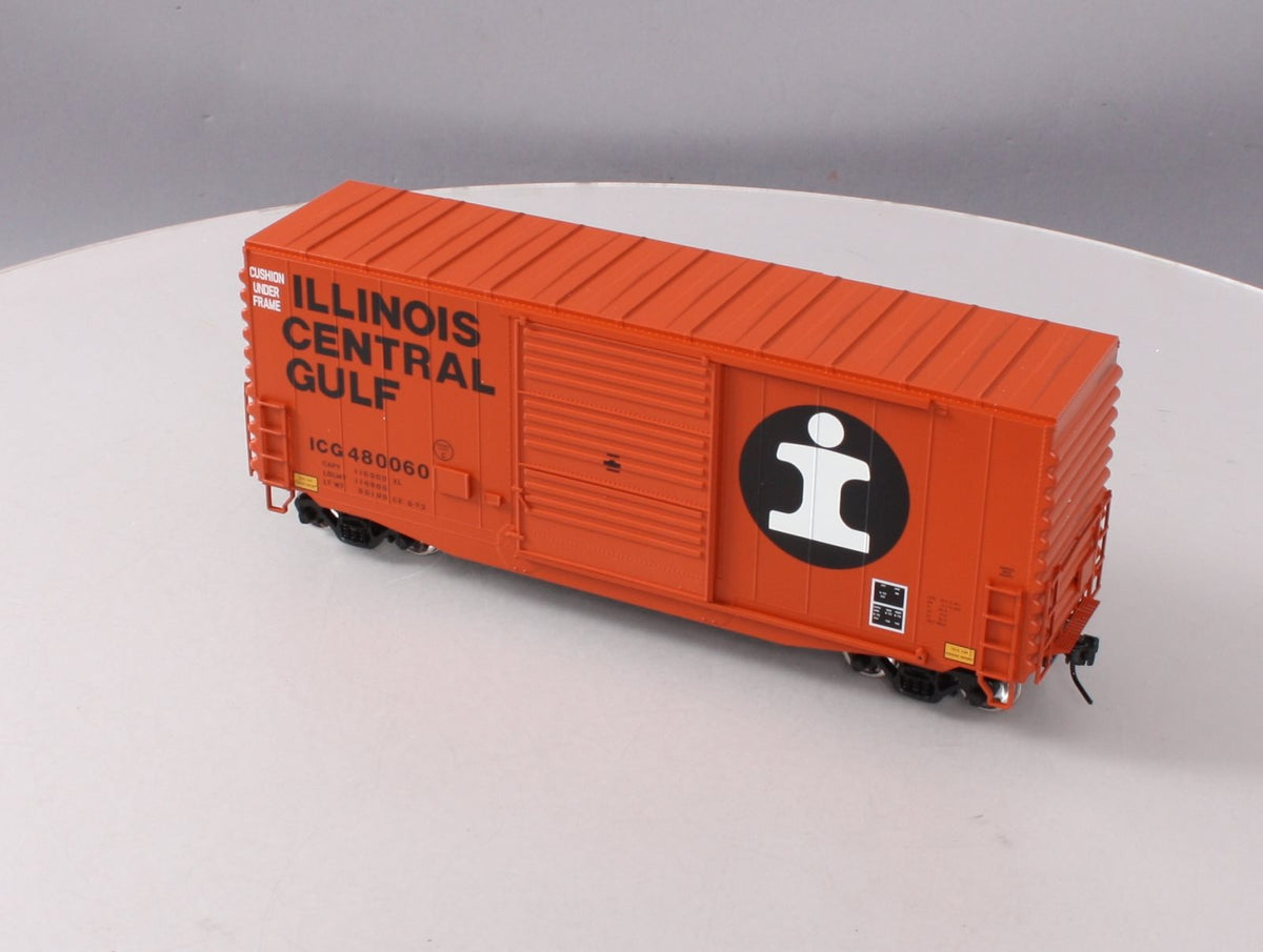 Atlas 857-1 O Scale Illinois Central Gulf Box Car #480060 (2-Rail) LN/Box