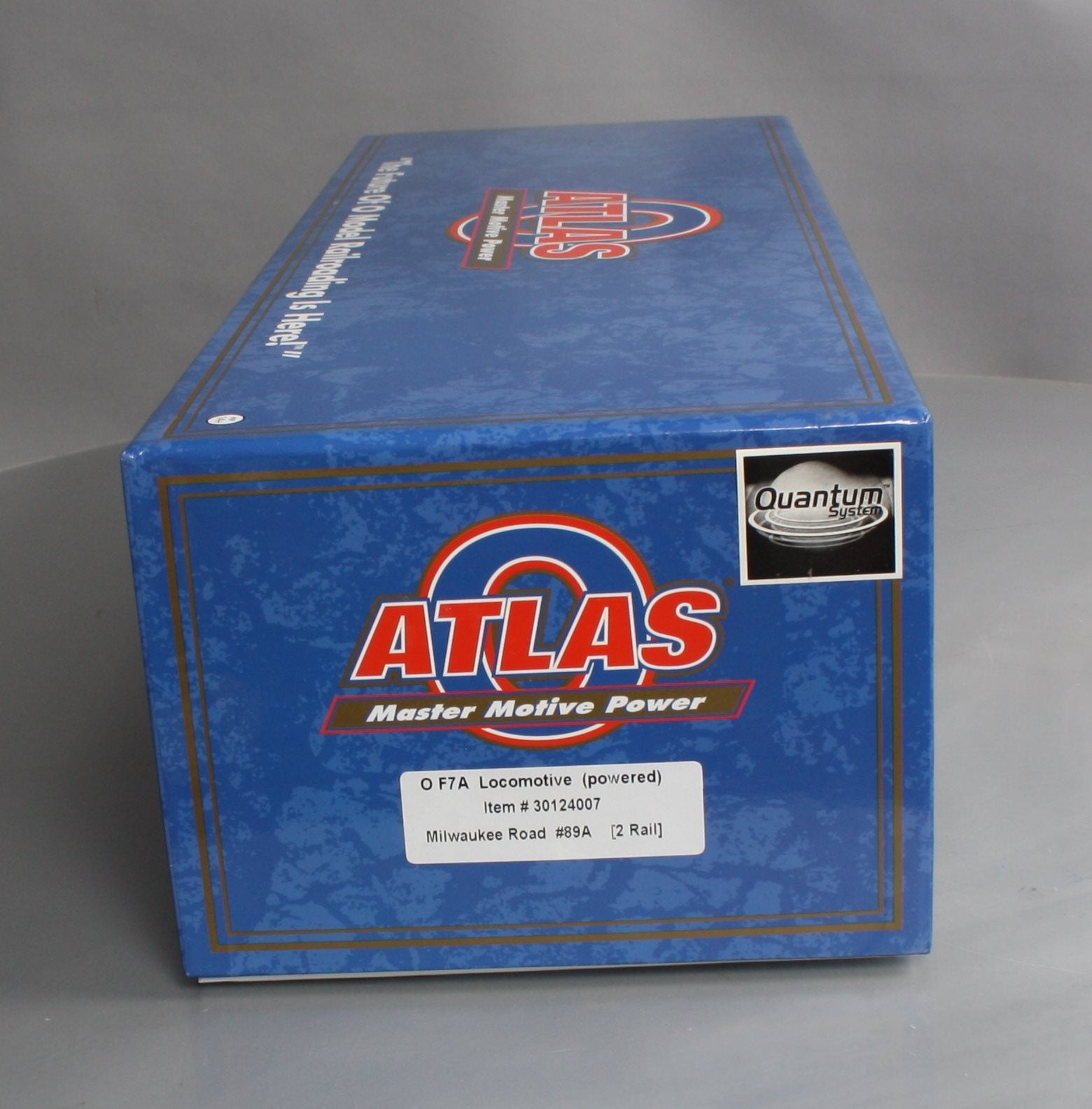 Atlas 30124007 O Milwaukee EMD F7A Phase1 Diesel Locomotive #89A w/ DCC [2 Rail] LN/Box
