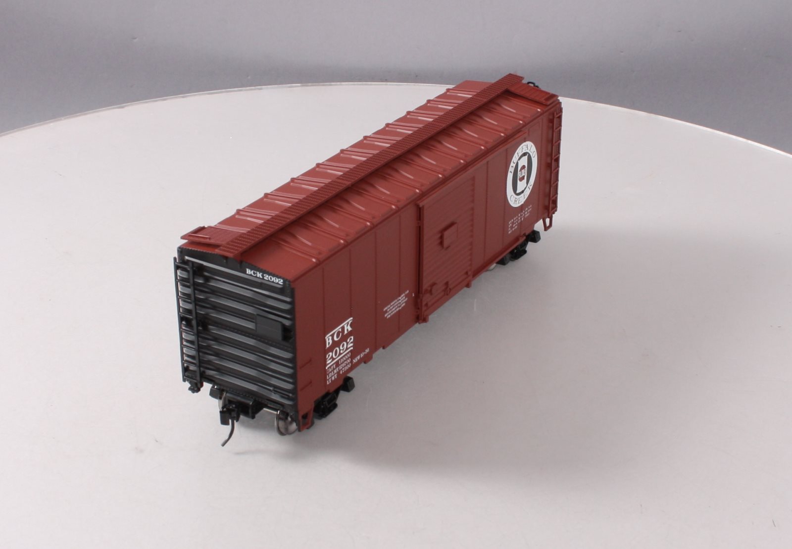 Atlas 0566-2 O Scale Buffalo Creek 40' Box Car #2092 (2-Rail) LN/Box