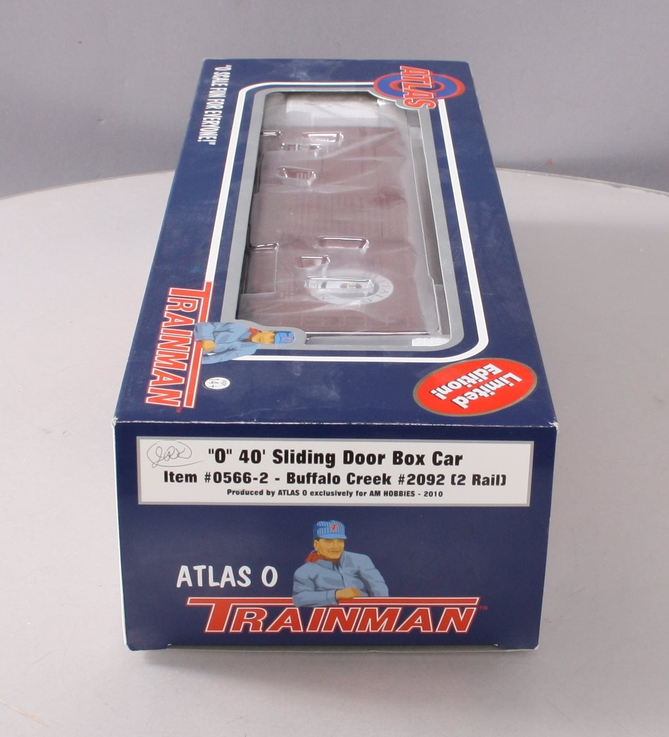 Atlas 0566-2 O Scale Buffalo Creek 40' Box Car #2092 (2-Rail) LN/Box