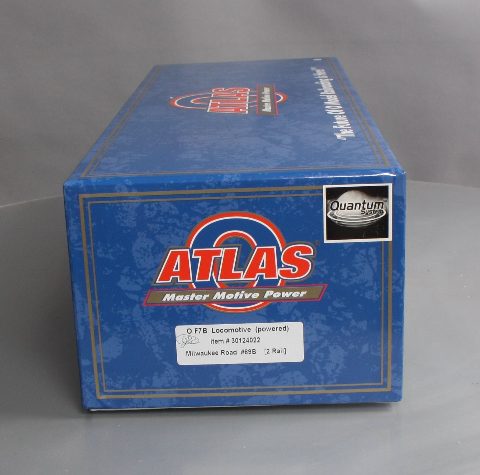 Atlas 30124022 O Milwaukee Road Powered F7B Diesel Locomotive #89B [2 Rail] LN/Box