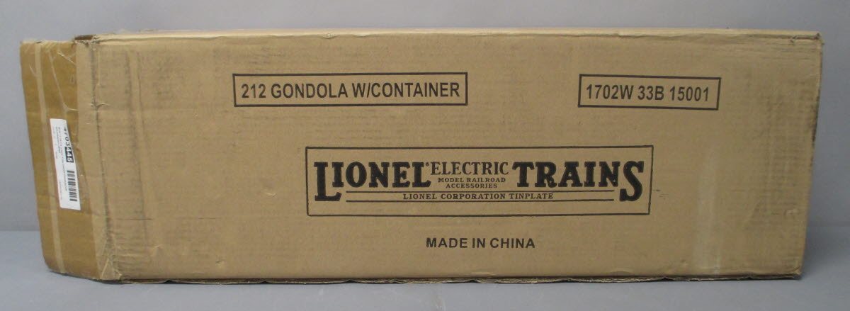 MTH 11-30173 O New York Central Gondola Car w/Containers #6462 MT/Box