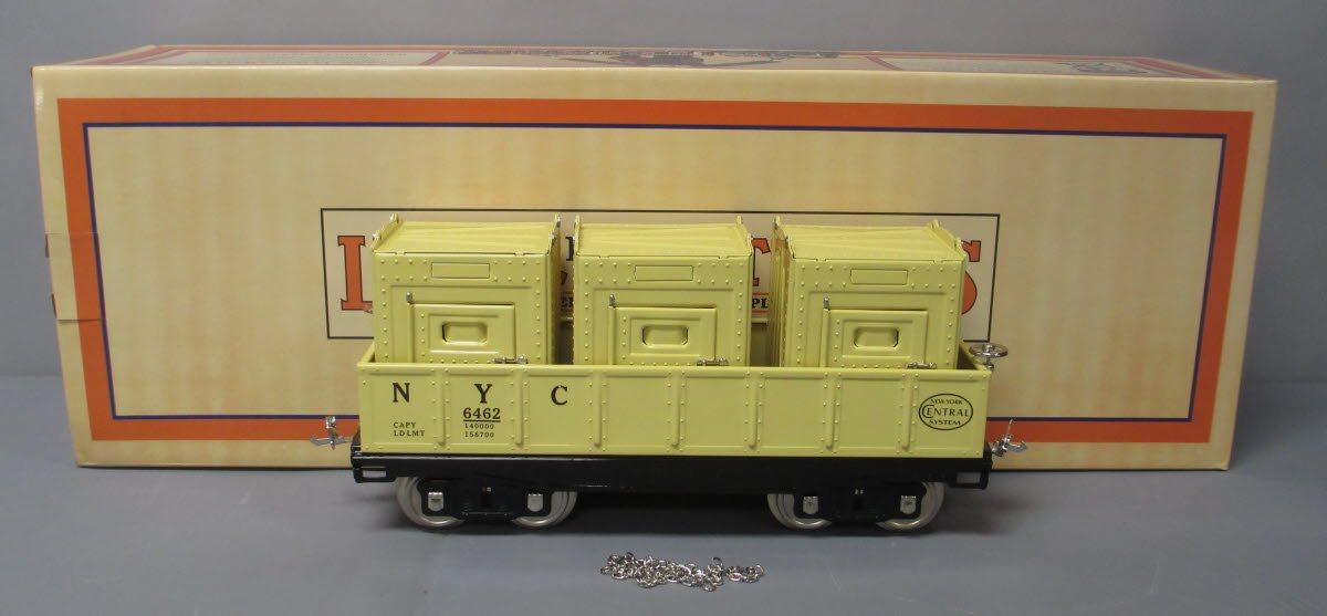 MTH 11-30173 O New York Central Gondola Car w/Containers #6462 MT/Box