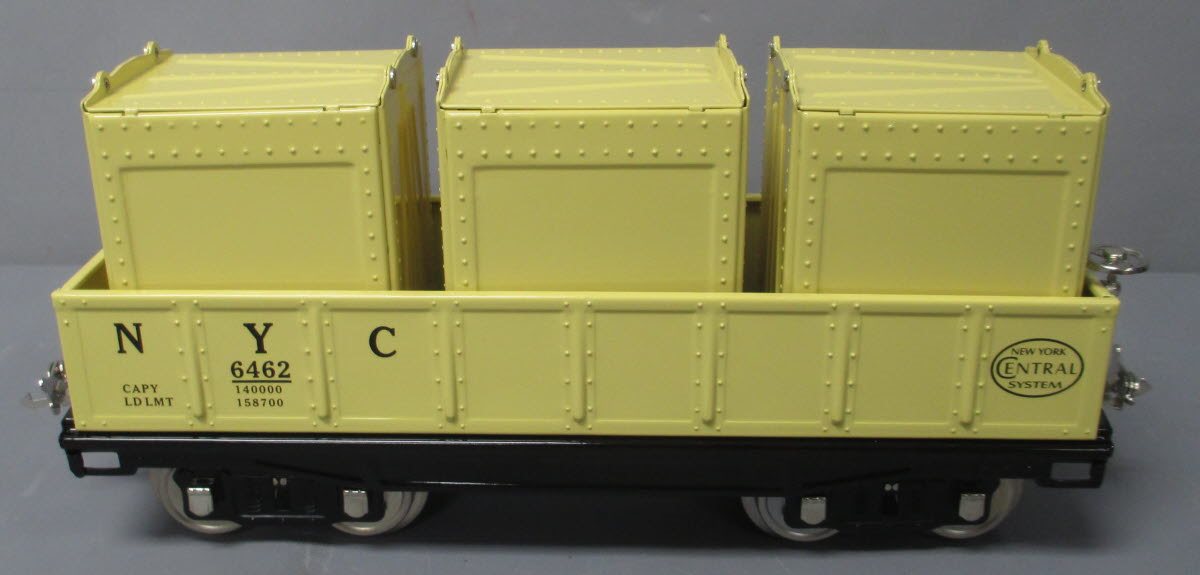 MTH 11-30173 O New York Central Gondola Car w/Containers #6462 MT/Box