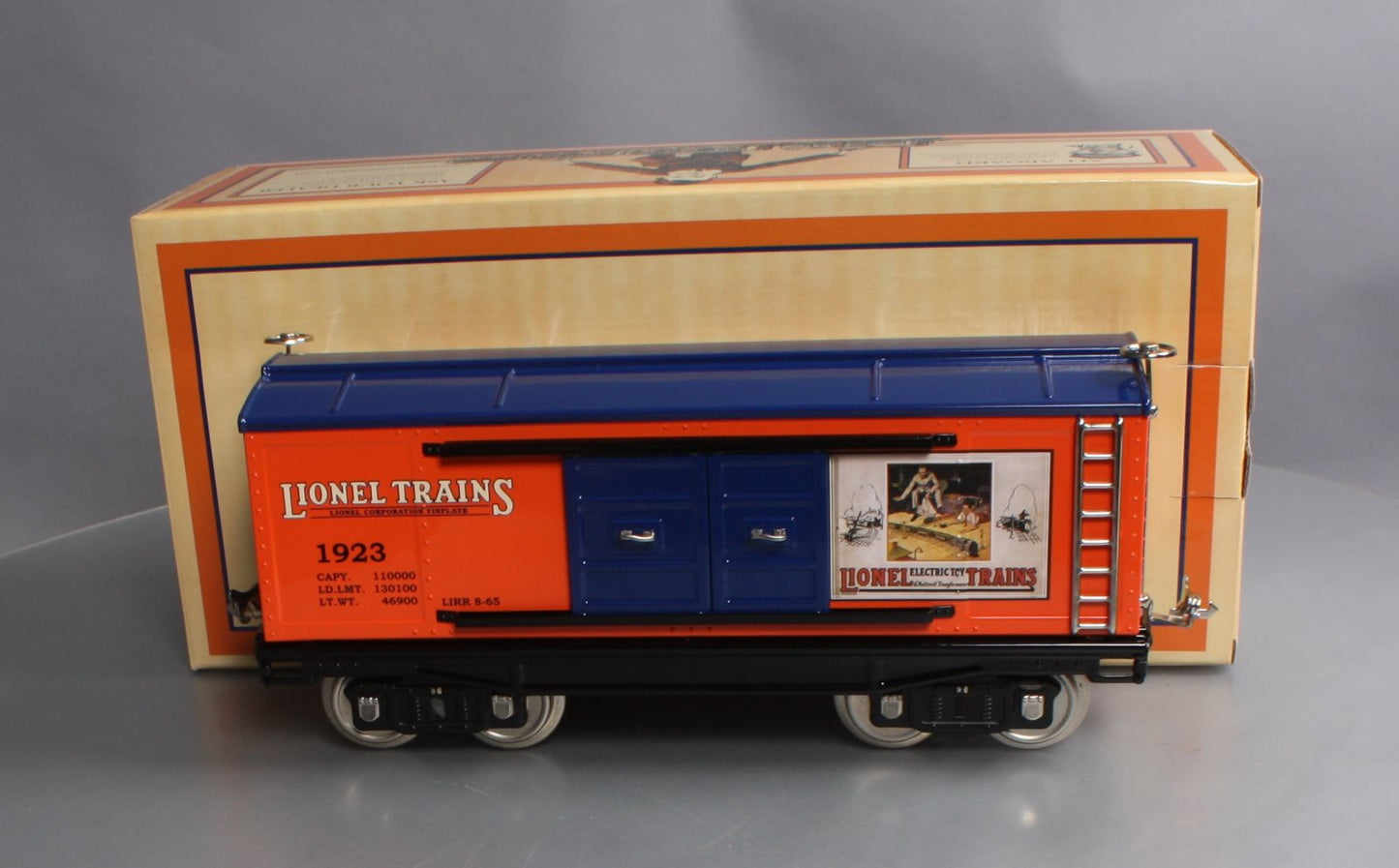 MTH 11-30242 Std. Gauge Lionel Lines 1923 Catalog Cover Box Car NIB