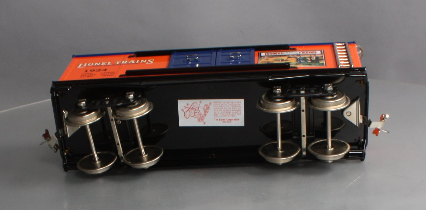 MTH 11-30243 Std. Gauge Lionel Lines 1924 Catalog Cover Box Car NIB