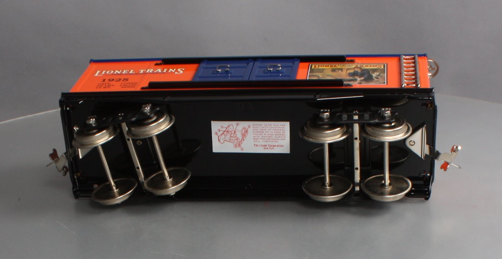 MTH 11-30244 Std. Gauge Lionel Lines 1925 Catalog Cover Box Car NIB
