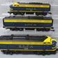 MTH 20-20162-1 O Gauge Santa Fe FT ABA Diesel Locomotive #126/127/126B w/PS2 LN/Box