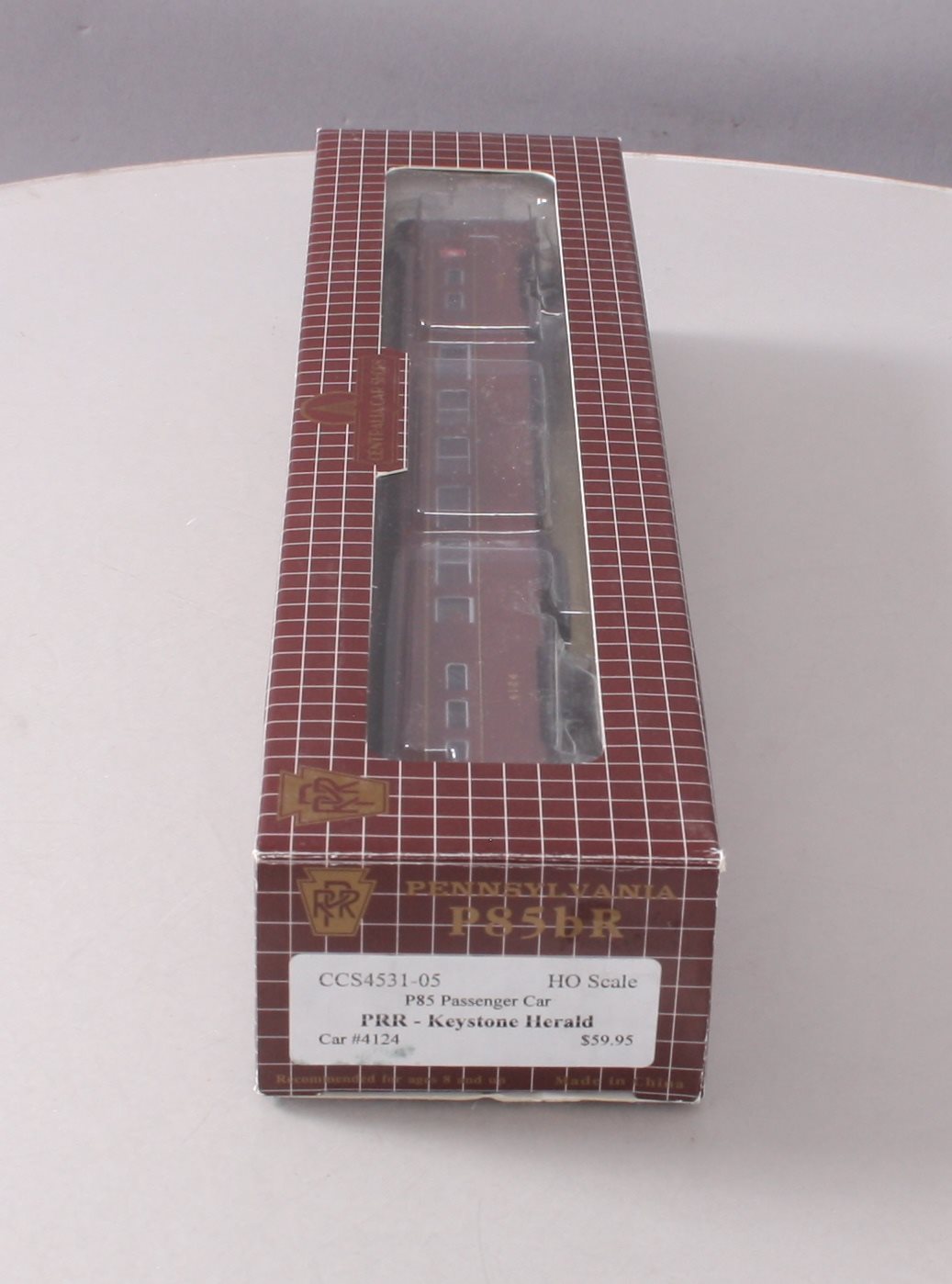 Centralia Car Shops CCS4531-05 HO Scale PRR P85 Passenger Car #4124 LN/Box