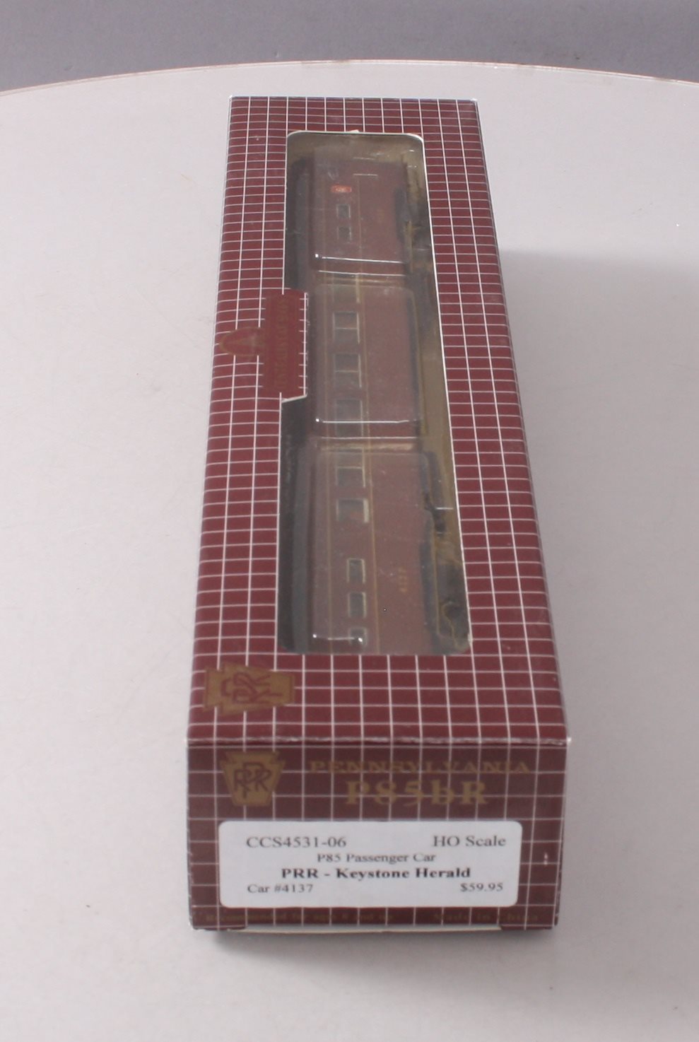 Centralia Car Shops CCS4531-06 HO Scale PRR P85 Passenger Car #4137 LN/Box