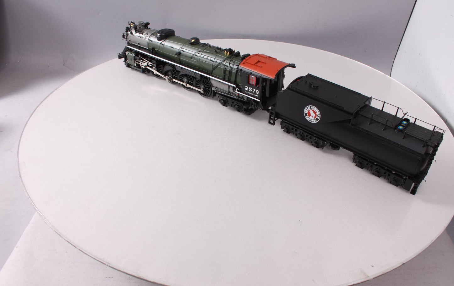 MTH 20-3499-2 O Scale GN 4-8-4 Steam Locomotive #2579 w/PS3 (Scale Wheels)