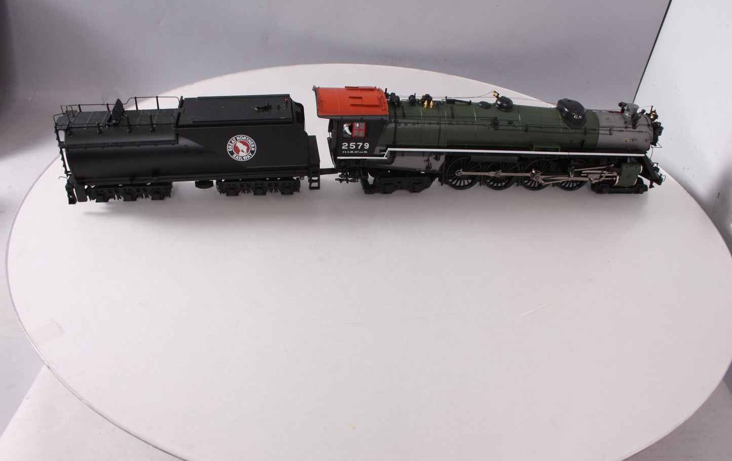 MTH 20-3499-2 O Scale GN 4-8-4 Steam Locomotive #2579 w/PS3 (Scale Wheels)