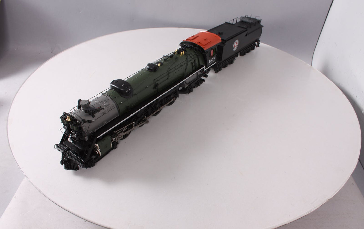 MTH 20-3499-2 O Scale GN 4-8-4 Steam Locomotive #2579 w/PS3 (Scale Wheels)