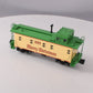 MTH 30-20288A O Gauge Christmas Offset Steel Caboose #1225 LN/Box
