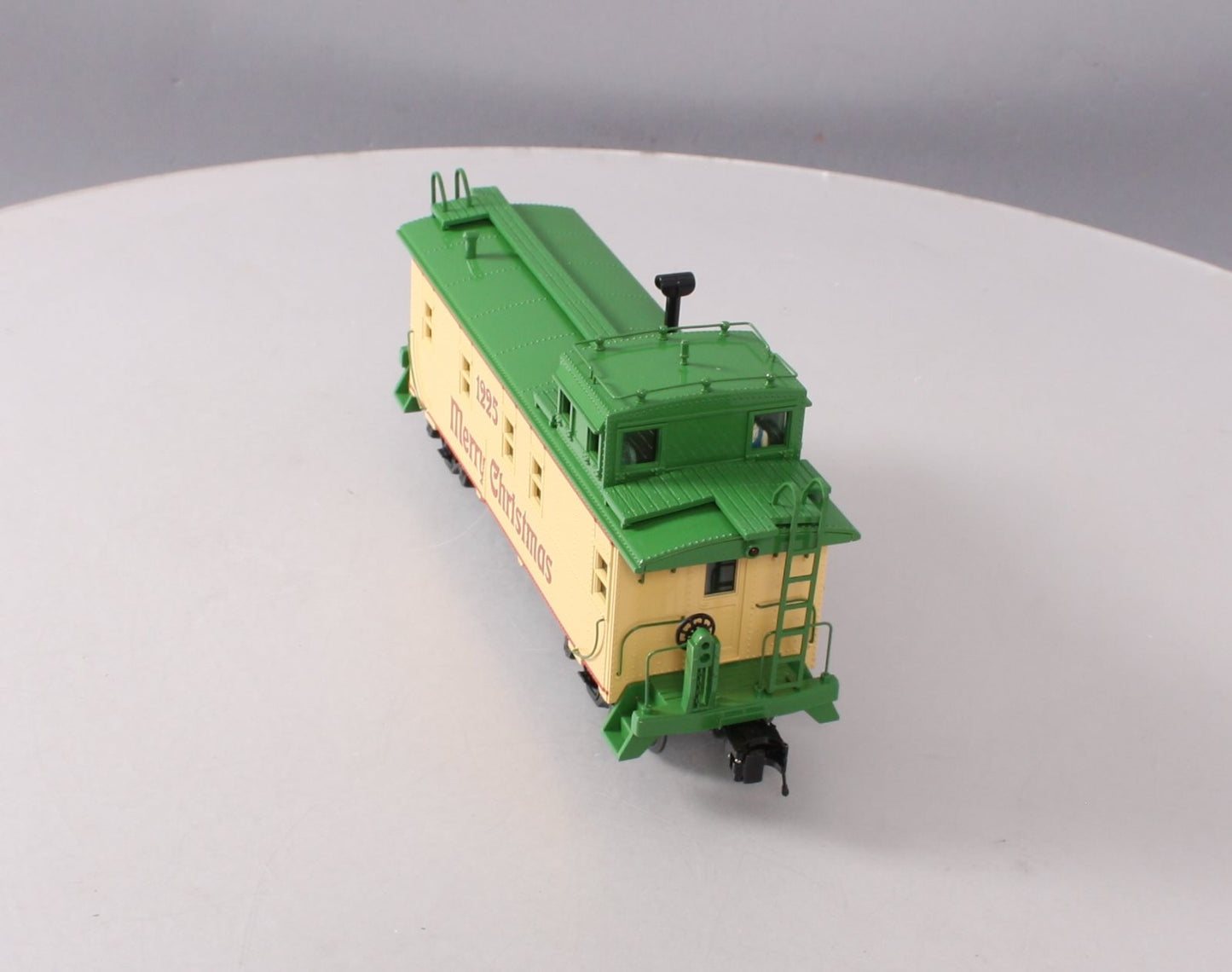 MTH 30-20288A O Gauge Christmas Offset Steel Caboose #1225 LN/Box