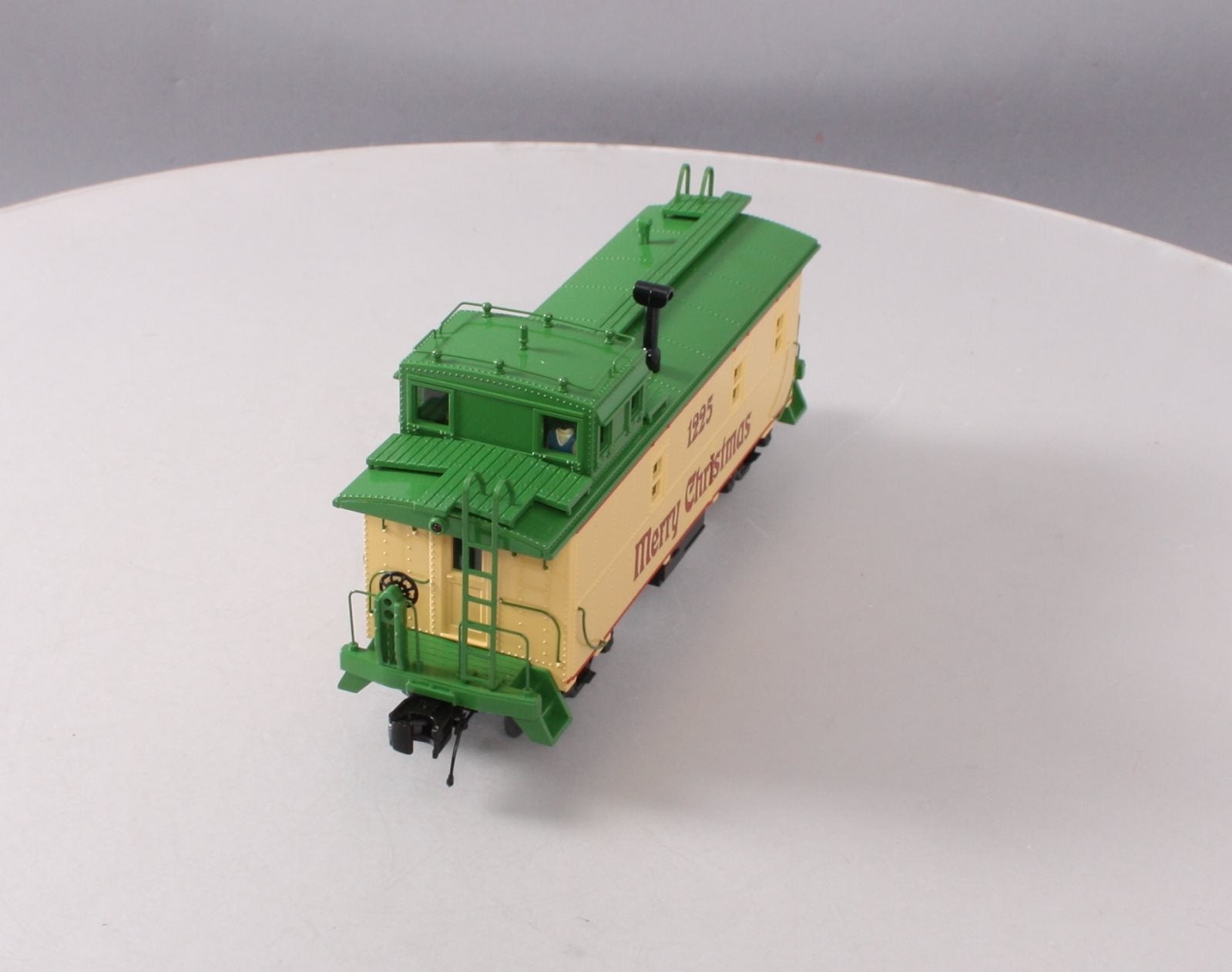 MTH 30-20288A O Gauge Christmas Offset Steel Caboose #1225 LN/Box