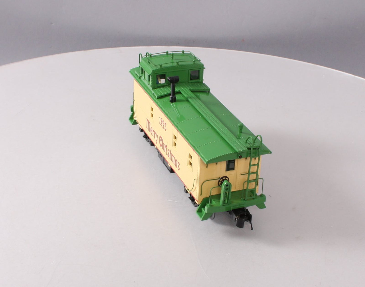 MTH 30-20288A O Gauge Christmas Offset Steel Caboose #1225 LN/Box