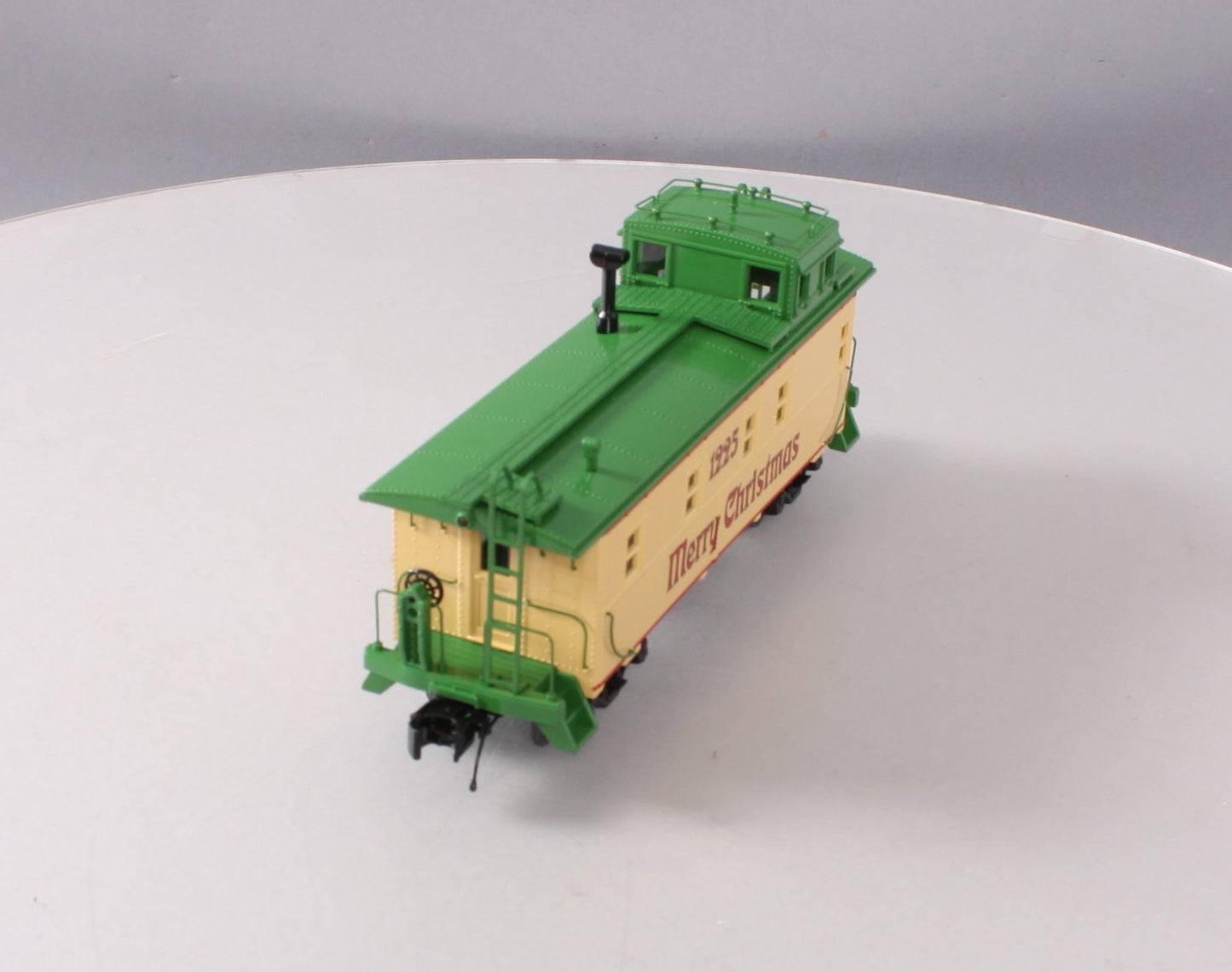 MTH 30-20288A O Gauge Christmas Offset Steel Caboose #1225 LN/Box