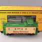 MTH 30-20288A O Gauge Christmas Offset Steel Caboose #1225 LN/Box