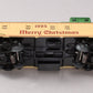 MTH 30-20288A O Gauge Christmas Offset Steel Caboose #1225 LN/Box