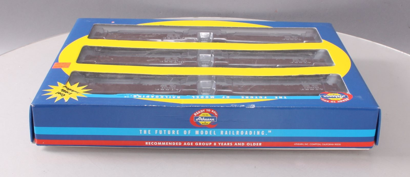 Athearn 91160 HO ATSF 40' Quad Hopper (6 Pack) EX/Box