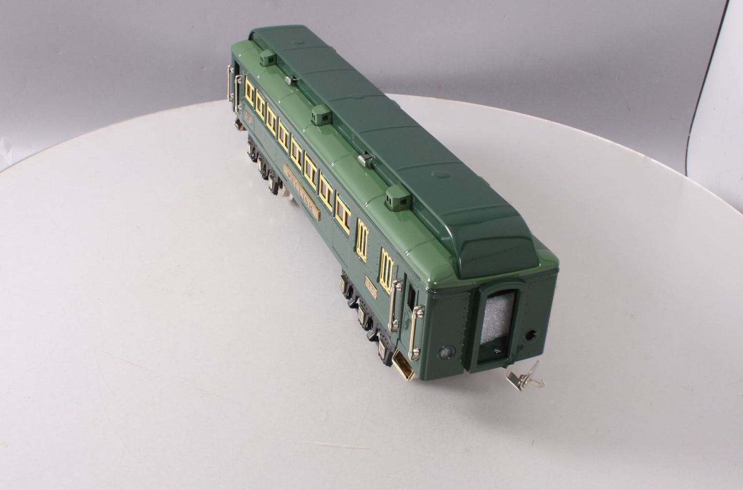 MTH 11-40080 Std. Gauge Lionel Lines "Mellish" Green Tinplate Comet Coach Car MT/Box