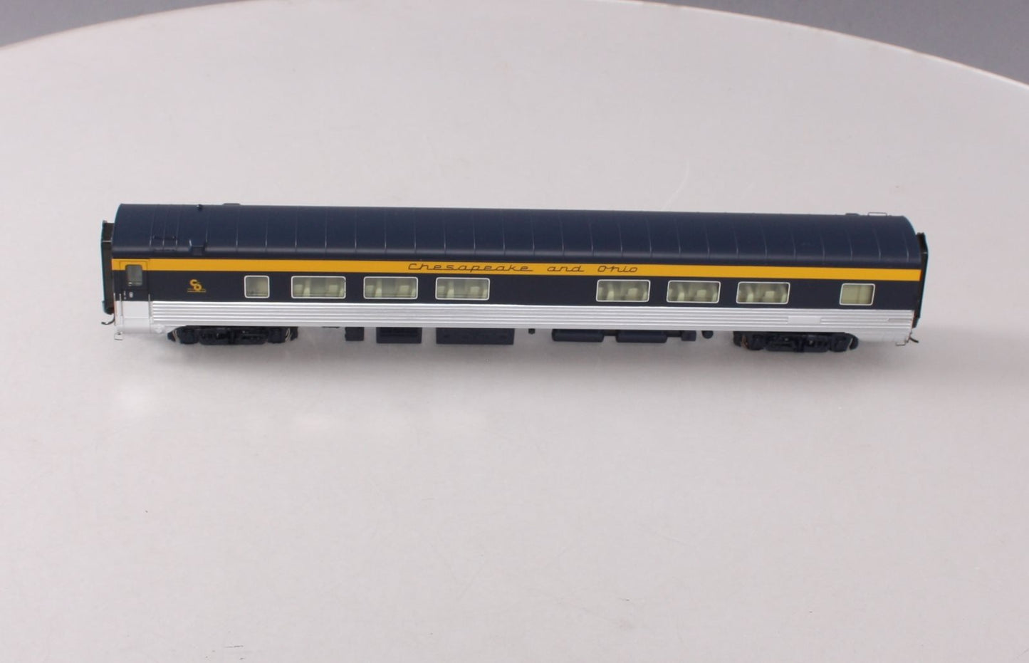 Walthers 920-9371 HO C&O 'Pere Marquette' 85' Pullman Standard Coach Car LN/Box