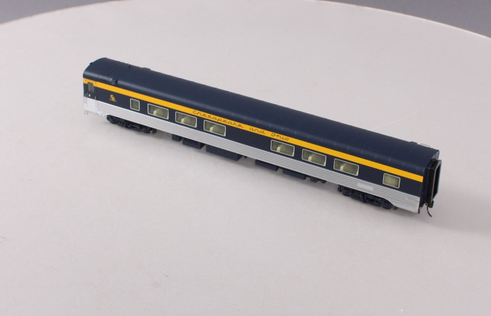 Walthers 920-9371 HO C&O 'Pere Marquette' 85' Pullman Standard Coach Car LN/Box