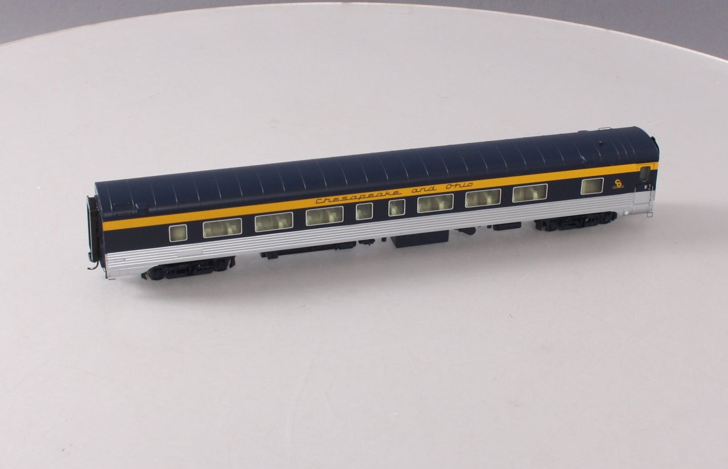Walthers 920-9371 HO C&O 'Pere Marquette' 85' Pullman Standard Coach Car LN/Box