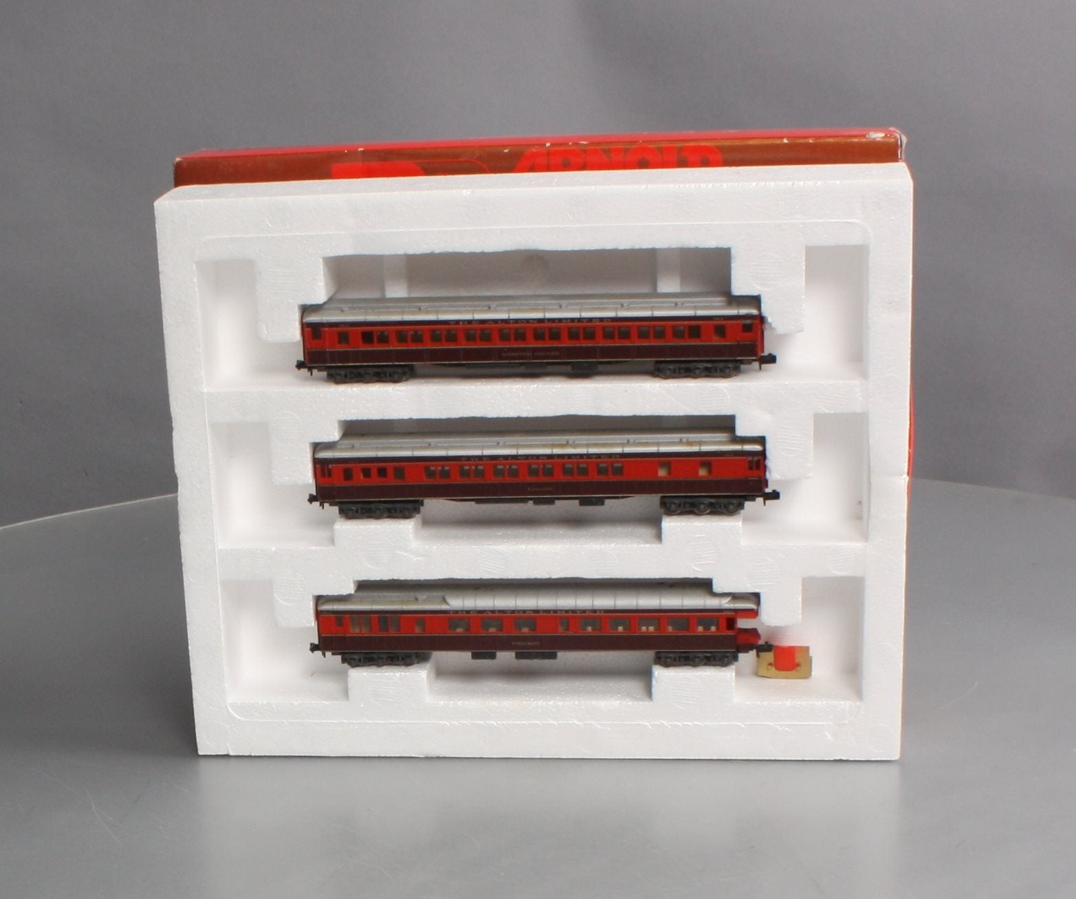 Rivarossi 00534 N Alton Limited Passenger Cars (Set of 3) LN/Box
