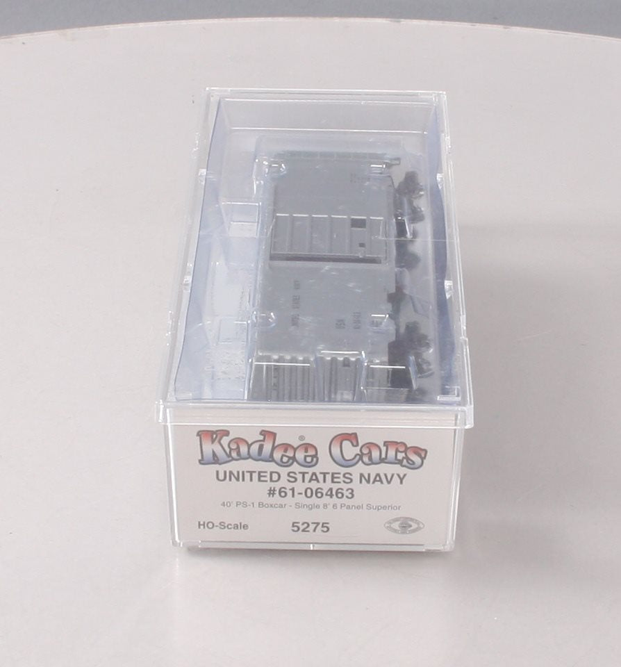 Kadee 5275 HO United States Navy 40' PS-1 Boxcar #61-06463 EX/Box