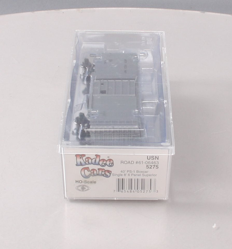 Kadee 5275 HO United States Navy 40' PS-1 Boxcar #61-06463 EX/Box