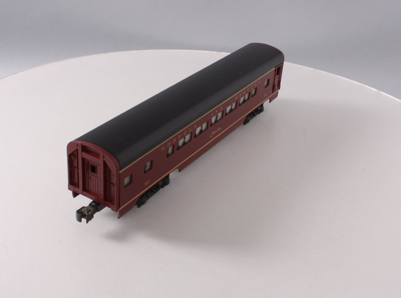 Lionel 6-19143 O Gauge N&W The Powhatan Arrow Aluminum Passenger Car #537 EX/Box