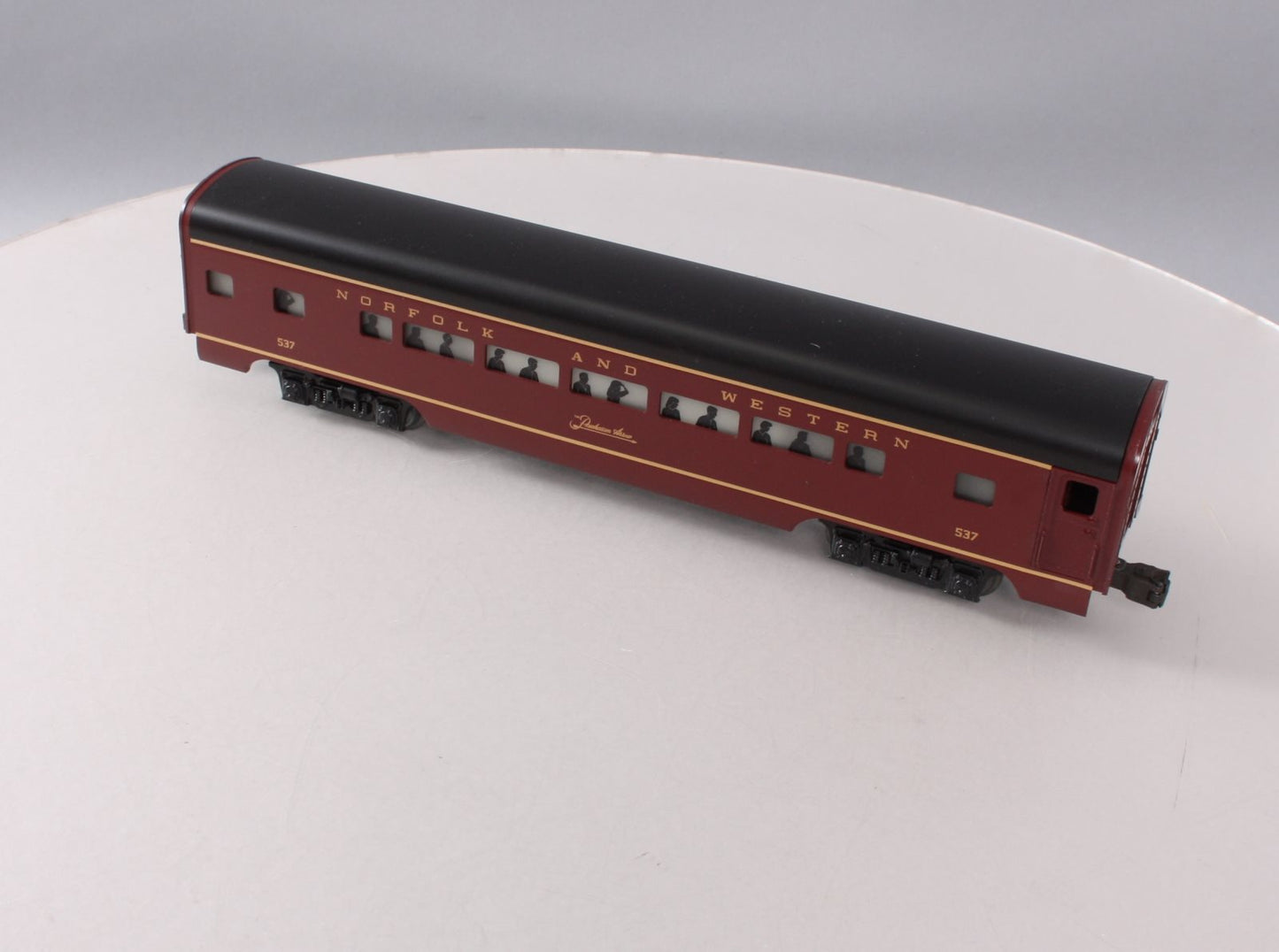 Lionel 6-19143 O Gauge N&W The Powhatan Arrow Aluminum Passenger Car #537 EX/Box