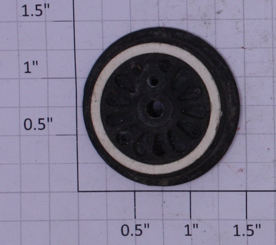 American Flyer XA12A449 Metal Flanged Wheel Assembly for 283 287 21085 Locos