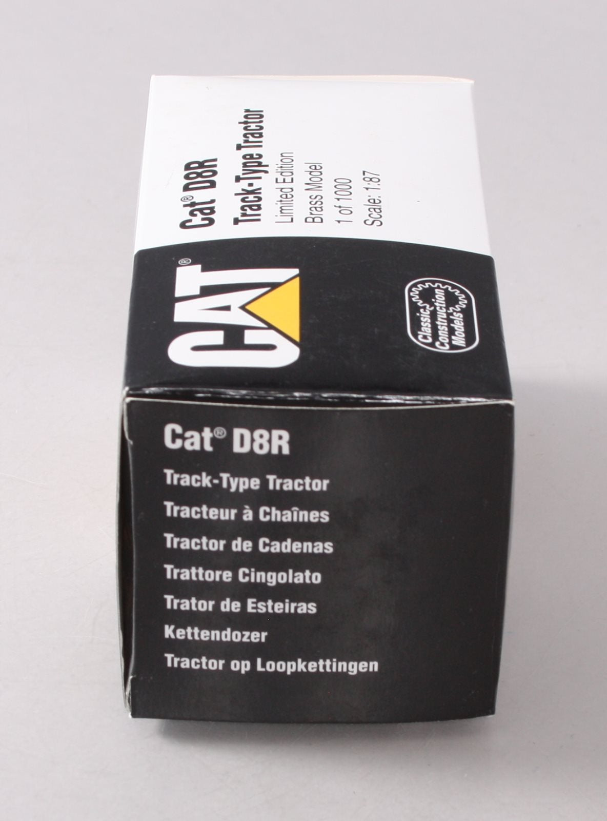 Classic Construction Models BRASS 1:87 Scale Caterpillar D8R Track-Type Tractor LN/Box