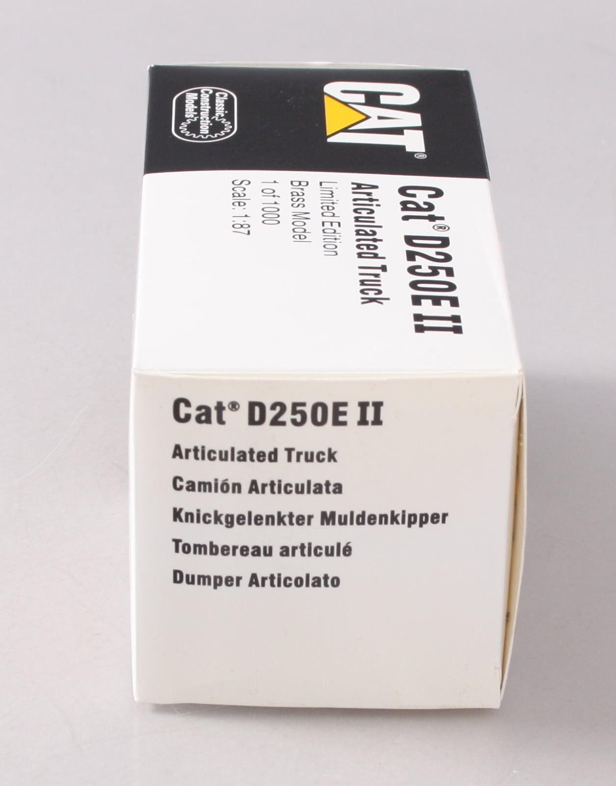 CCM BRASS 1:87 CAT D250E II Articulated Truck NIB