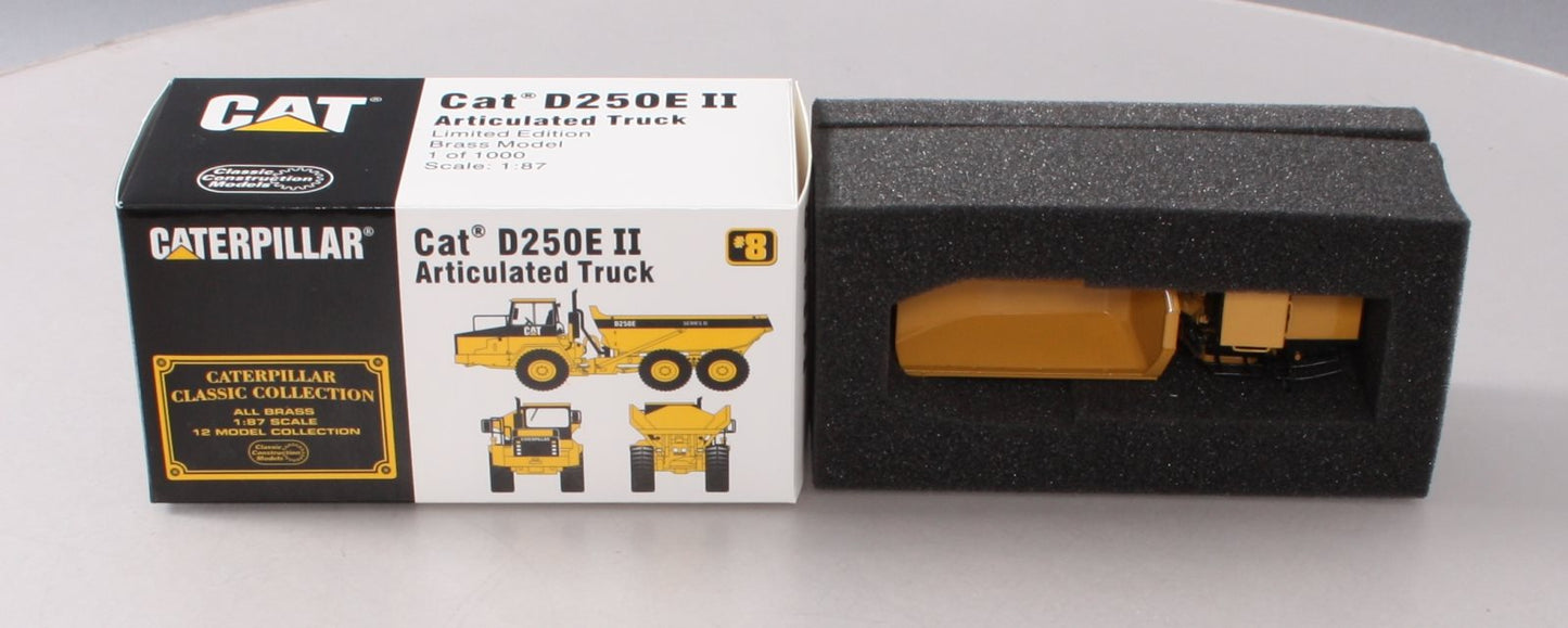 Classic Construction Models BRASS 1:87 Scale CAT D250E II Articulated Truck LN/Box