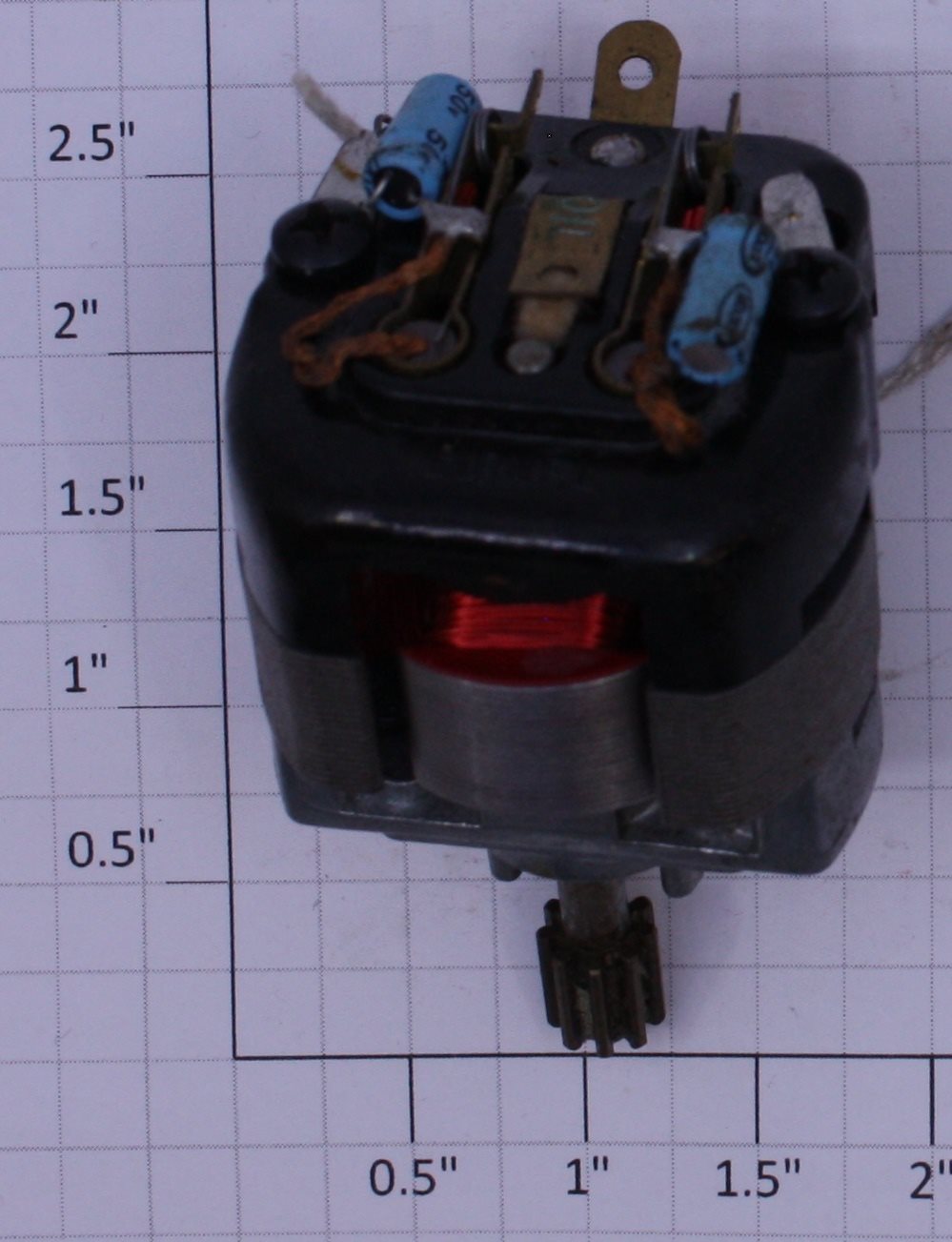 Lionel 18503-100X1 Motor Complete (622-100) with Pinion Gear and Capactiors