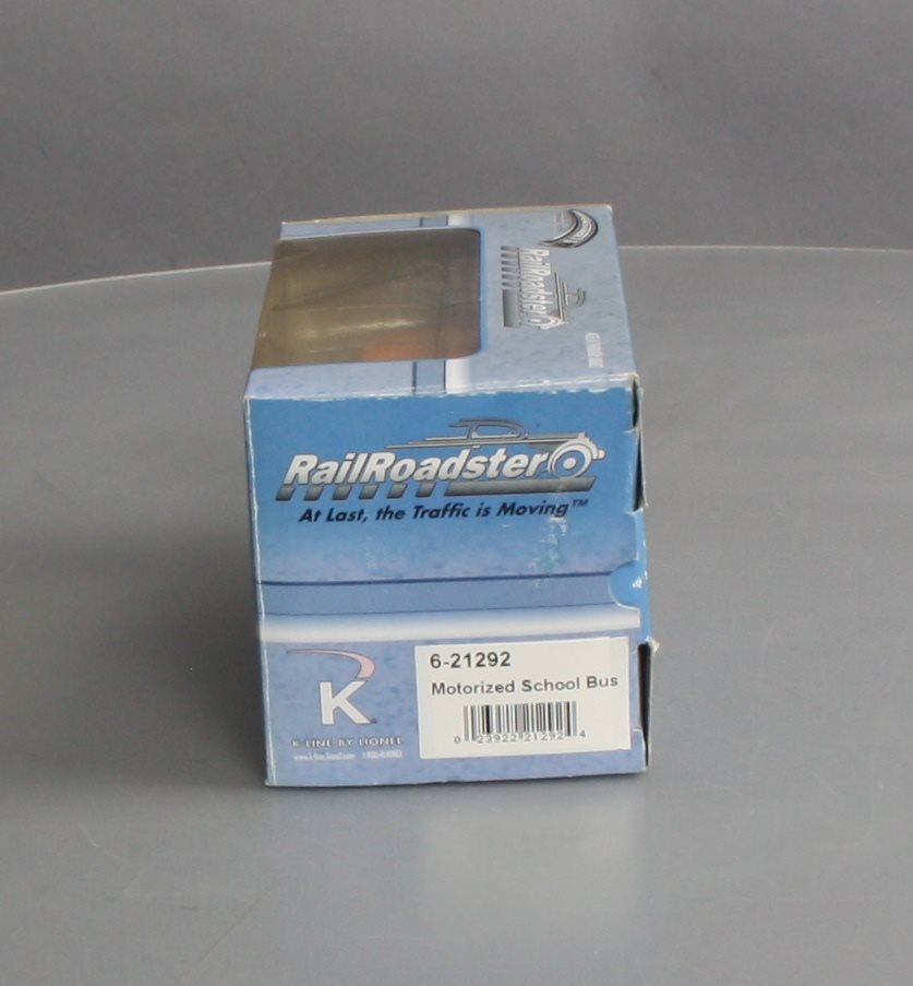 K-Line 6-21292 O RailRoadster School Bus
