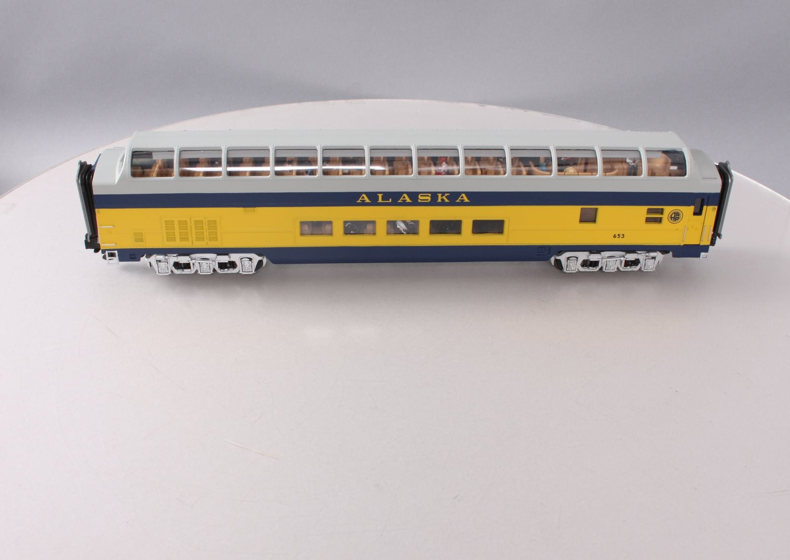 MTH 20-67235 Alaska 70' Smoothside Full Dome Passenger Car