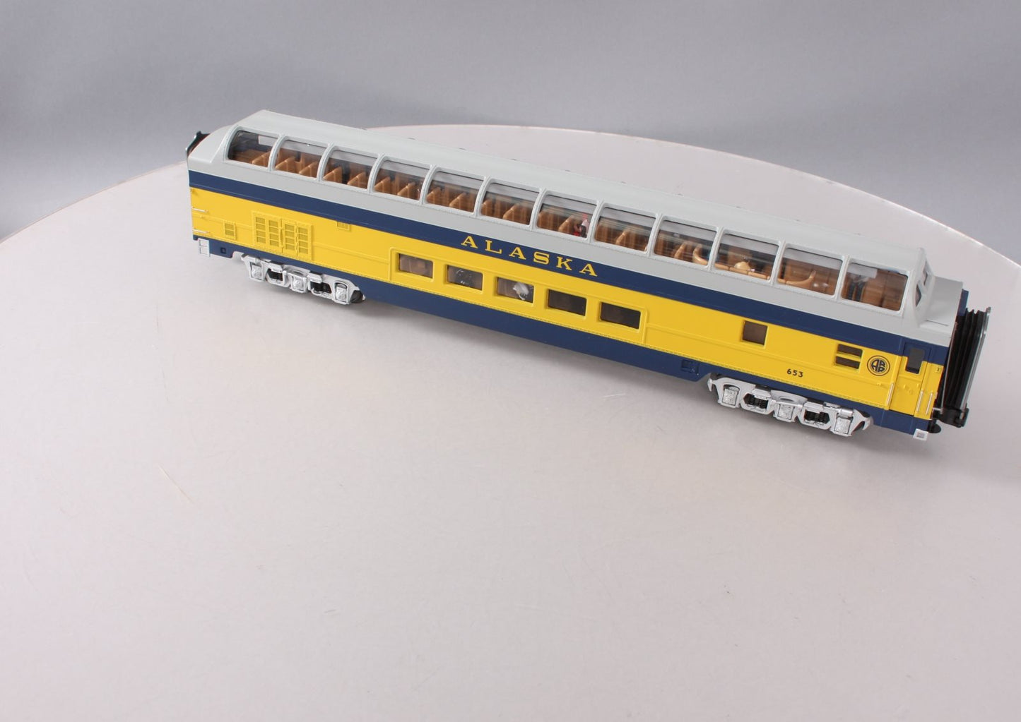 MTH 20-67235 Alaska 70' Smoothside Full Dome Passenger Car