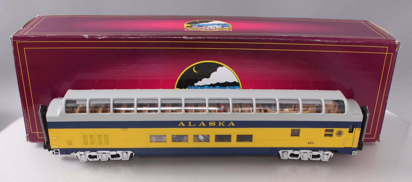MTH 20-67235 Alaska 70' Smoothside Full Dome Passenger Car