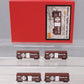Micro-Trains 99300102 N ATSF 40' Standard PS-1 Single Door Boxcar (Set of 4) LN/Box