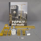 Conrad 2011 Die-Cast 1:87 Scale Potain Topkit MD Matic Tower Crane EX/Box