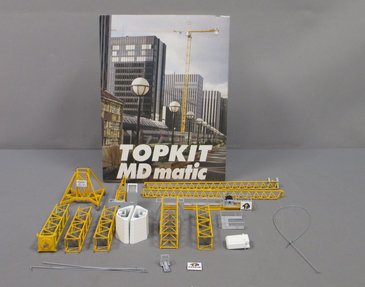 Conrad 2011 Die-Cast 1:87 Scale Potain Topkit MD Matic Tower Crane EX/Box