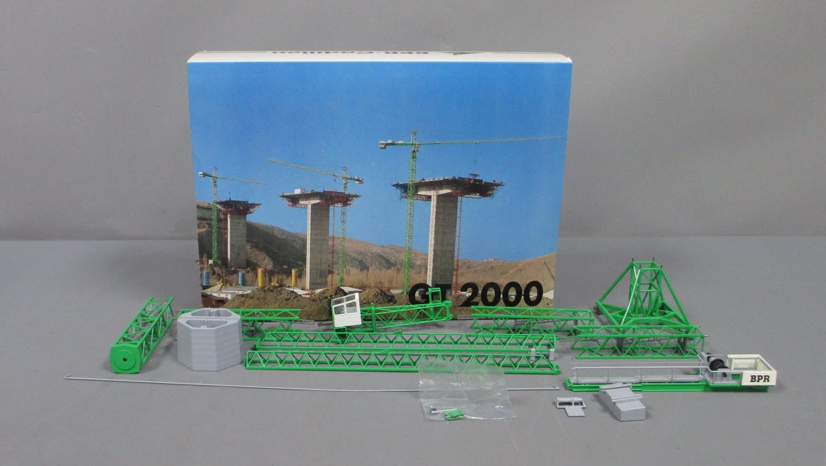 Conrad 2013 Die-Cast 1:87 Scale BPR Cadillon GT 2000 Tower Crane LN/Box