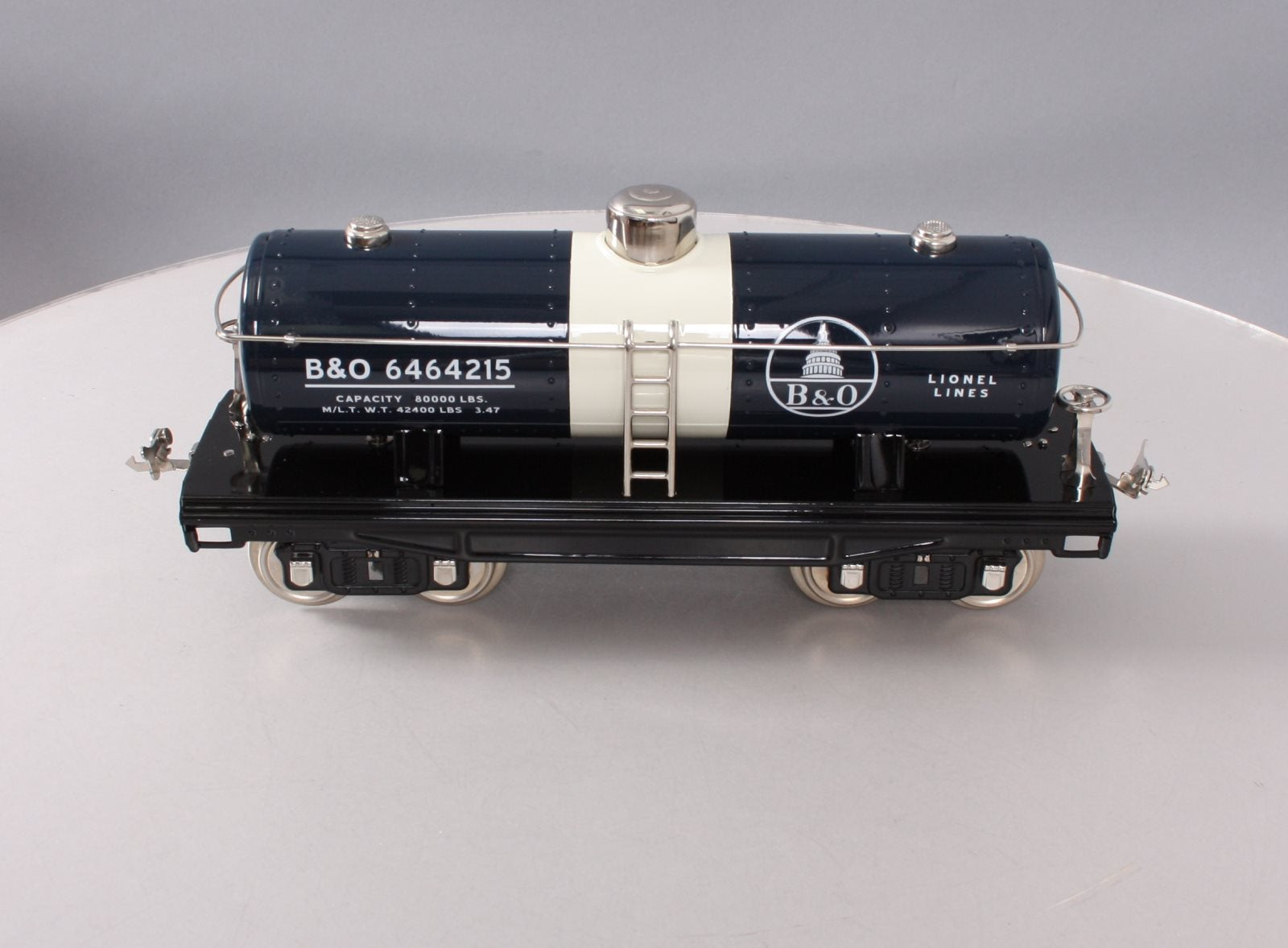 MTH 11-30177 Std. Gauge Baltimore & Ohio Tank Car #215 MT/Box