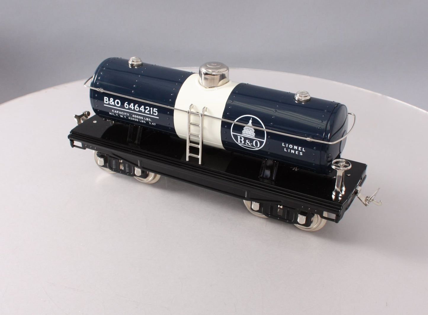 MTH 11-30177 Std. Gauge Baltimore & Ohio Tank Car #215 MT/Box